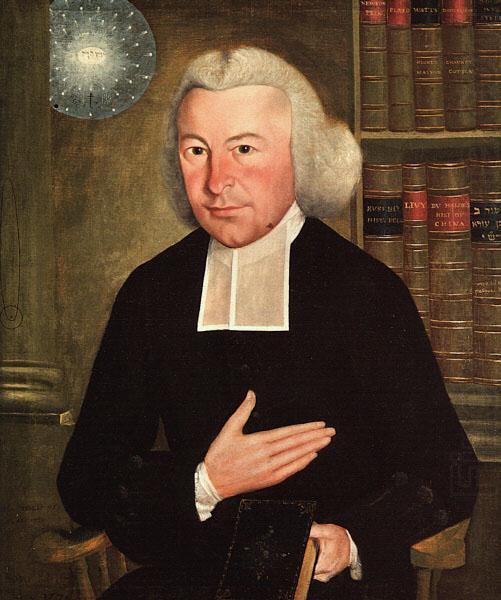 Portrait of Ezra Stiles, Samuel King